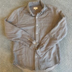 Club Monaco Gray Casual Button-Down Shirt